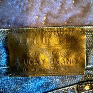 Lucky brand Triumph Motorcycle Jeans